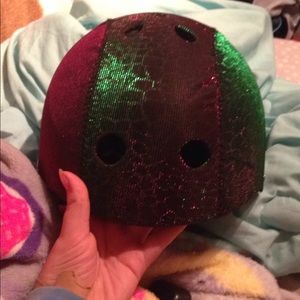 Multi colored helmet